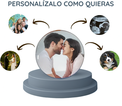 Bola con video personalizable
