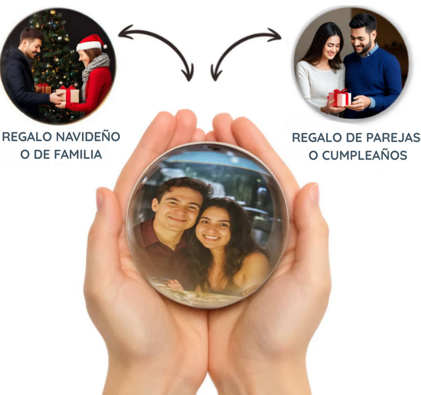 Bola con video personalizable